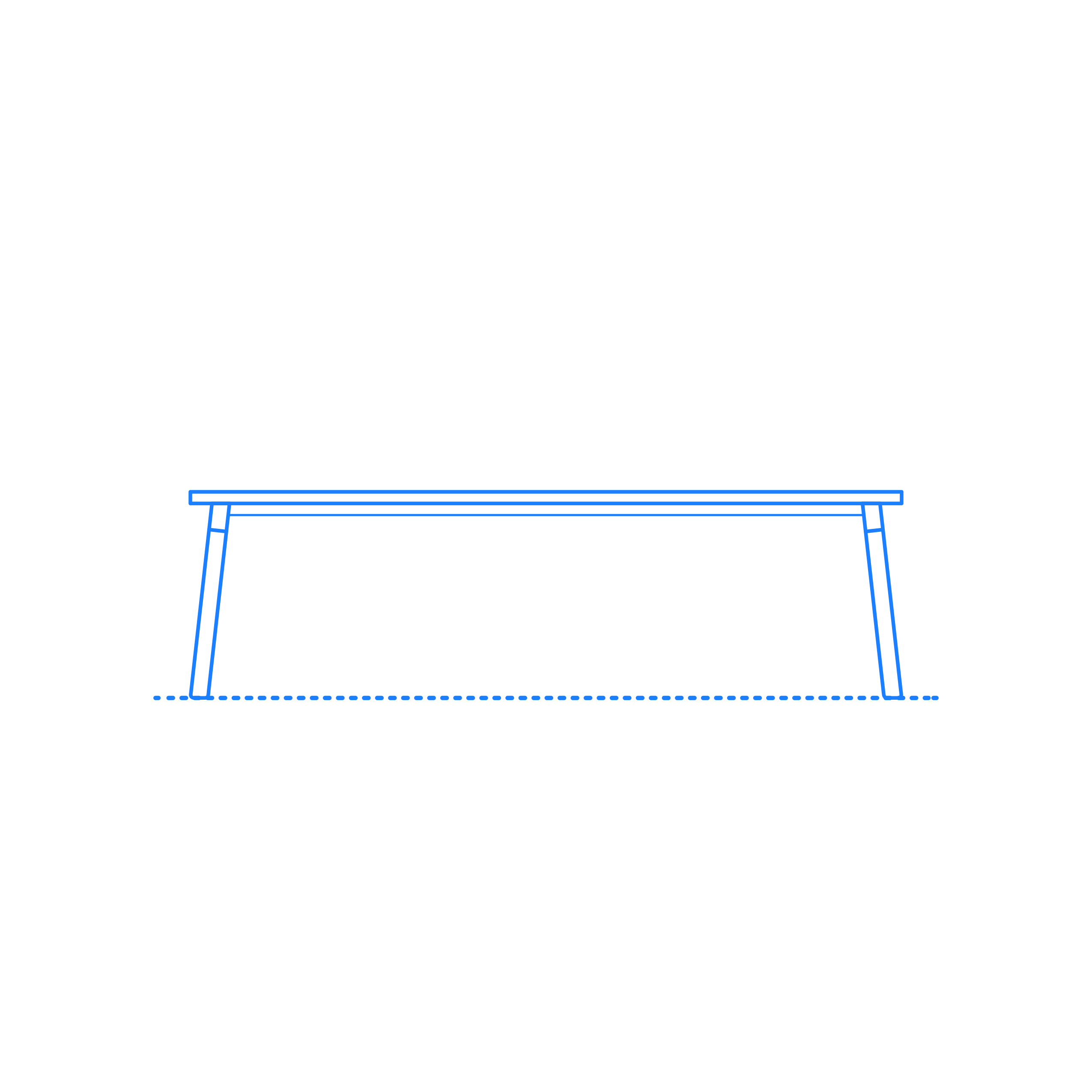 Furniture Benches Run 3 Seat Bench Outline Drawing Svg Vector Free Vectors